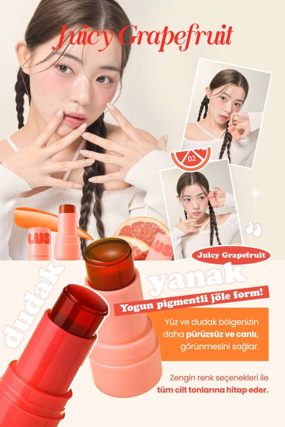 Elensilia PLUSH Jelly Cheek and Lip Tint - 59