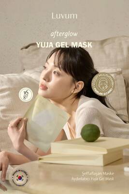 Şeffaflaşan Kore Maske Yuja Aydınlatıcı Luvum Calming Repair Cica Gel Mask - 3