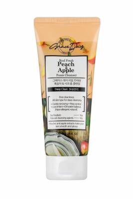 Şeftali Ve Elma Özlü Derinlemesine Temizleyici Köpük Real Fresh Peach Apple Foam Cleanser - 1