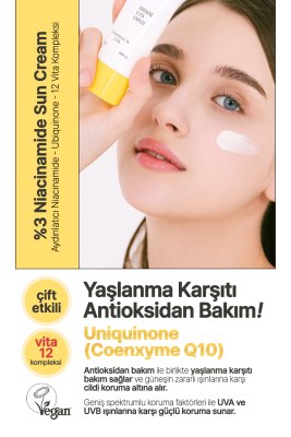 Su Bazlı Aydınlatıcı Krem Niacinamide %3 Tone Up Cream 50 ml 8809452673938; One Size - 5