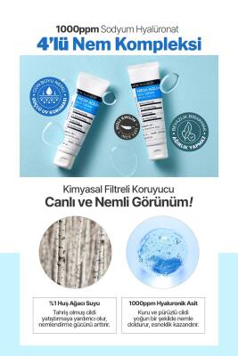 Su Bazlı Nemlendirici Güneş Kremi Derma Factory Fresh Aqua Sun Cream SPF 50+ PA++++ - 3