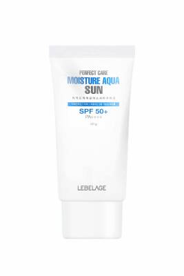 Su Bazlı Nemlendirici Güneş Kremi LEBELAGE Perfect Care Moisture Aqua Sun Cream SPF 50+ PA++++ - 1