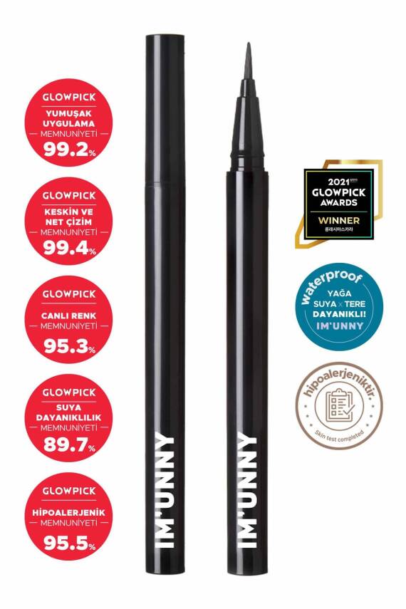 Suya Dayanıklı Kahverengi Eyeliner Skinny Fit Art Liner (a02 Deep Brown) - 2