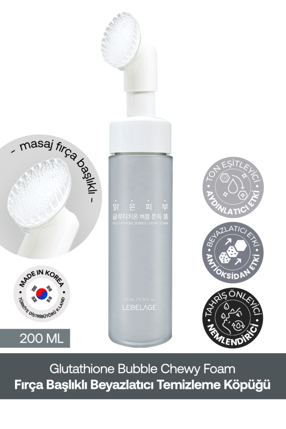 Temizleme Aparatlı Glutatyon Temizleme Köpüğü Lebelage Glutathione Bubble Chewy Foam - 2