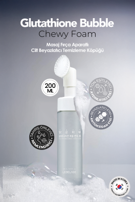 Temizleme Aparatlı Glutatyon Temizleme Köpüğü Lebelage Glutathione Bubble Chewy Foam - 5