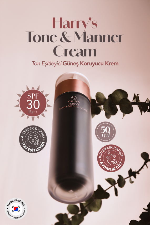 Ton Eşitleyici Ve Güneşten Koruyan Doğal Tonlayıcı Krem Harrys Cream 50ml Spf 30 Pa - 5