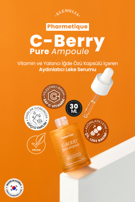 Vitamin Ve Yalancı Iğde Özü Kapsülü Ile Aydınlatıcı; Leke Serumu C-berry Pure Ampoule - 3