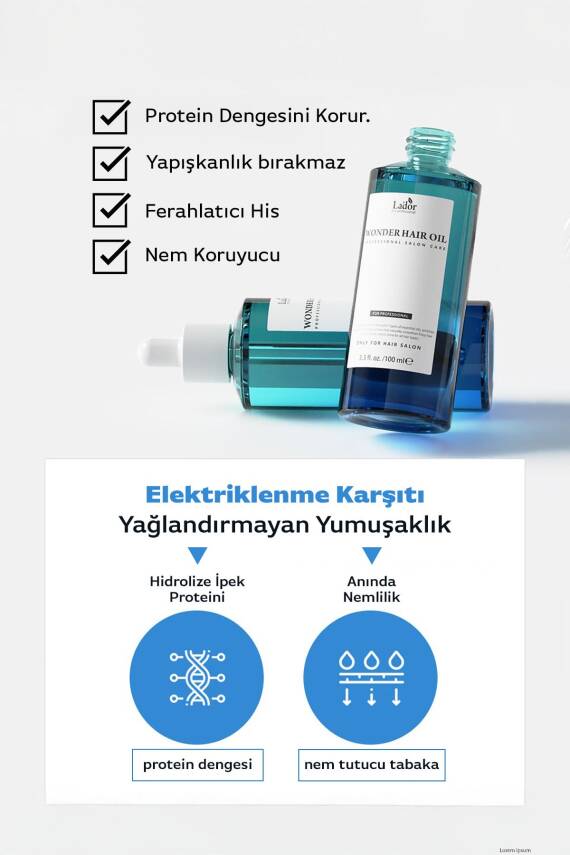 Wonder Saç Yağı Hasarlı Saçlar Için Keratin Tedavisi 100 ml - 6