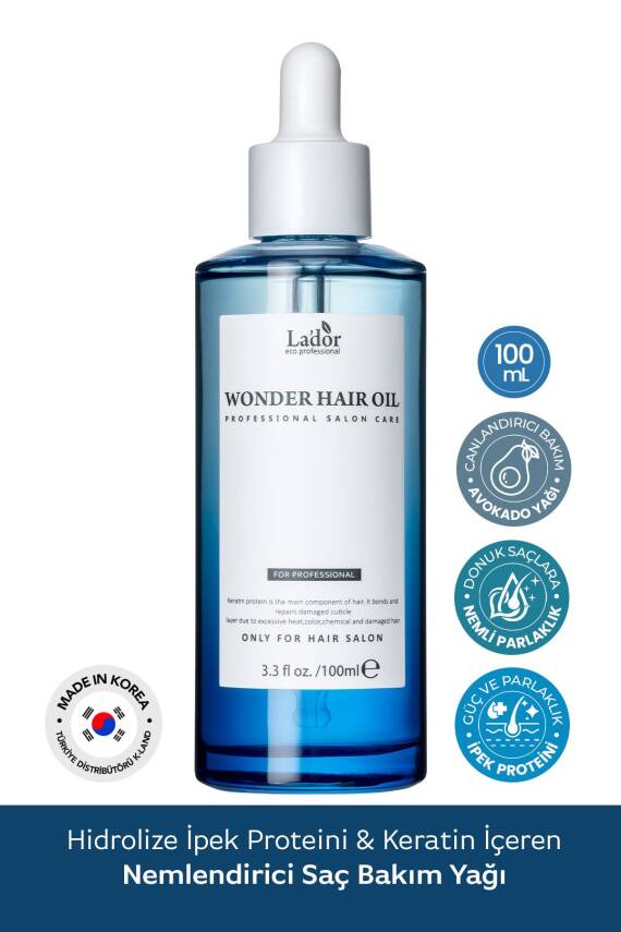 Wonder Saç Yağı Hasarlı Saçlar Için Keratin Tedavisi 100 ml - 1