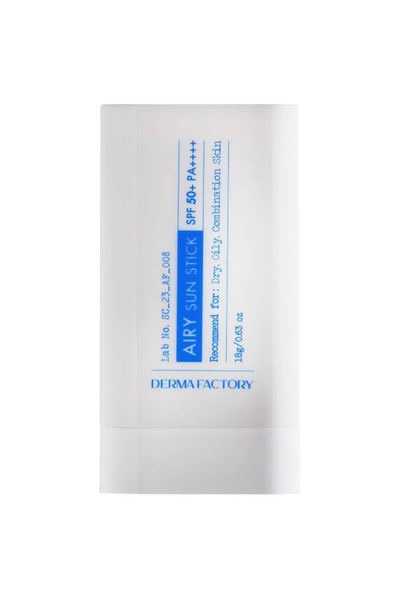 Yağlı ve Karma Ciltler İçin Mat Stick Güneş Koruyucu Derma Factory Airy Sun Stick SPF 50+ PA++++ - 1