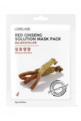 Yaşlanma Karşıtı Kore Ginseng Özlü Sıkılaştırıcı Onarıcı Yaprak Maske - 1