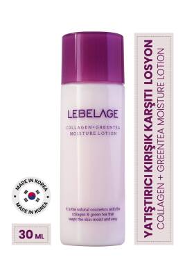 Yatıştırıcı; Kırışıklık Karşıtı Nemlendirici Losyon Lebelage Collagen Green Tea Mini 30 ml - 2