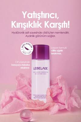 Yatıştırıcı; Kırışıklık Karşıtı Nemlendirici Tonik Lebelage Collagen Green Tea Mini 30 ml - 4