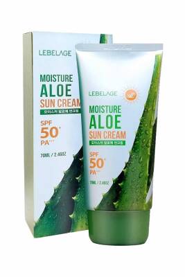 Yatıştırıcı; Nemlendirici Aloe Vera Spf 50 + Pa +++ Güneş Kremi Moisture Aloe Sun Cream - 1