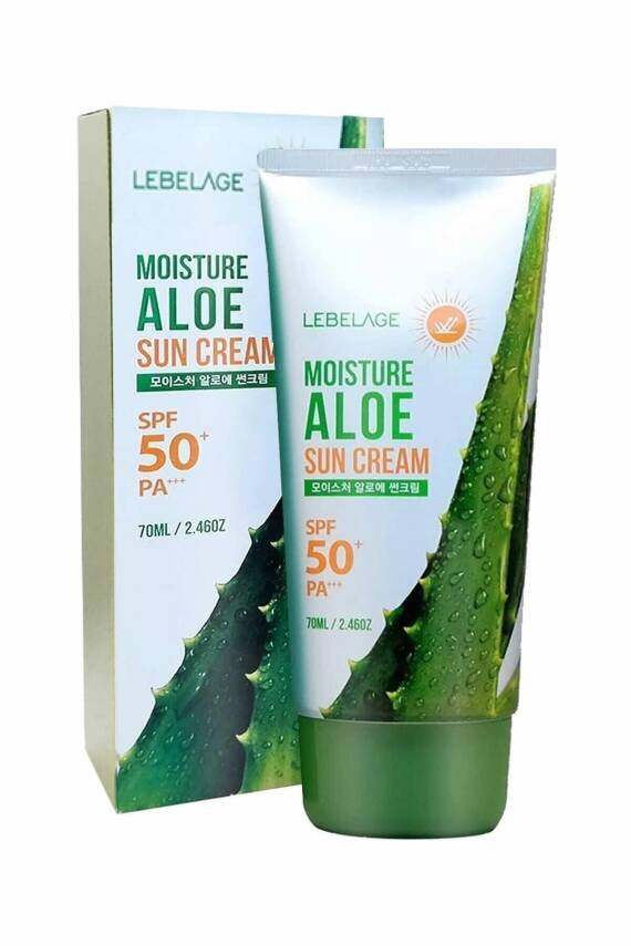 Yatıştırıcı; Nemlendirici Aloe Vera Spf 50 + Pa +++ Güneş Kremi Moisture Aloe Sun Cream - 1