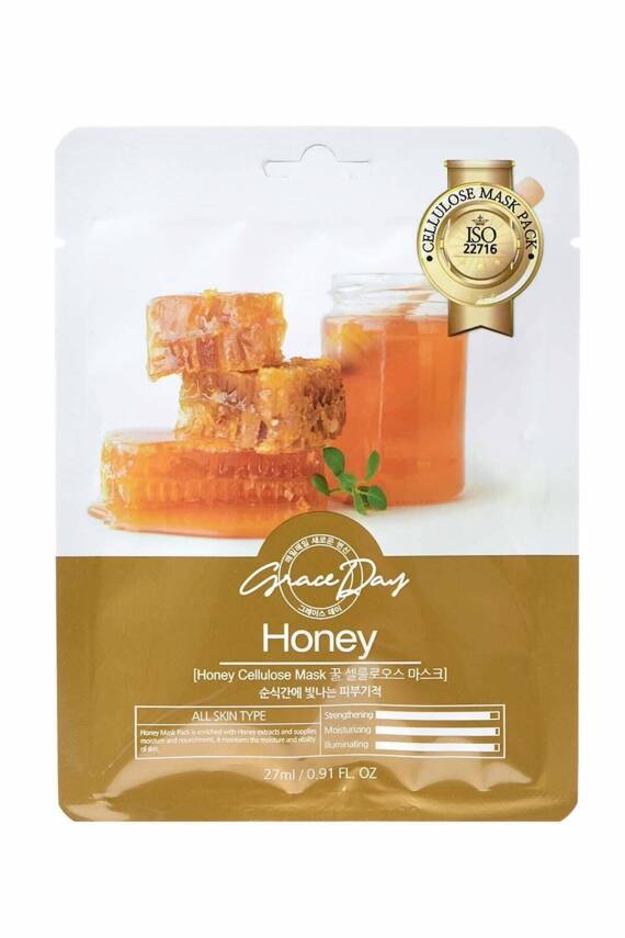 Yoğun Nemlendirici Ballı Selüloz Maske Honey Mask - 1