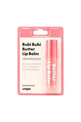 Yoğun Nemlendirici ve Onarıcı Dudak Nemlendirici UNPA Bubi Bubi Butter Lip Balm - 1