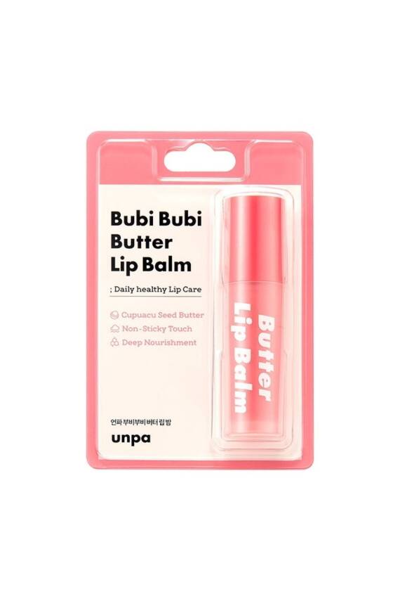 Yoğun Nemlendirici ve Onarıcı Dudak Nemlendirici UNPA Bubi Bubi Butter Lip Balm - 1