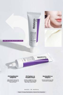 Yorgun Ciltler Için Yaşlanma Karşıtı,besleyici Melatonin Gece Kremi Time Return Cream Tube - 3