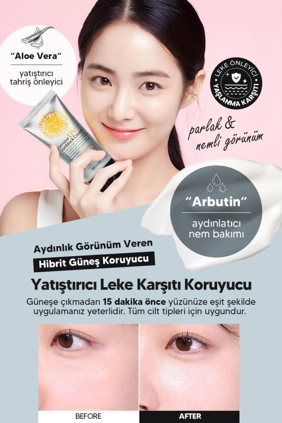 Yüksek Koruma Sağlayan Güneş Kremi 3w Clinic Intensive Uv Sun Block Cream Spf50+ Pa+++ - 3